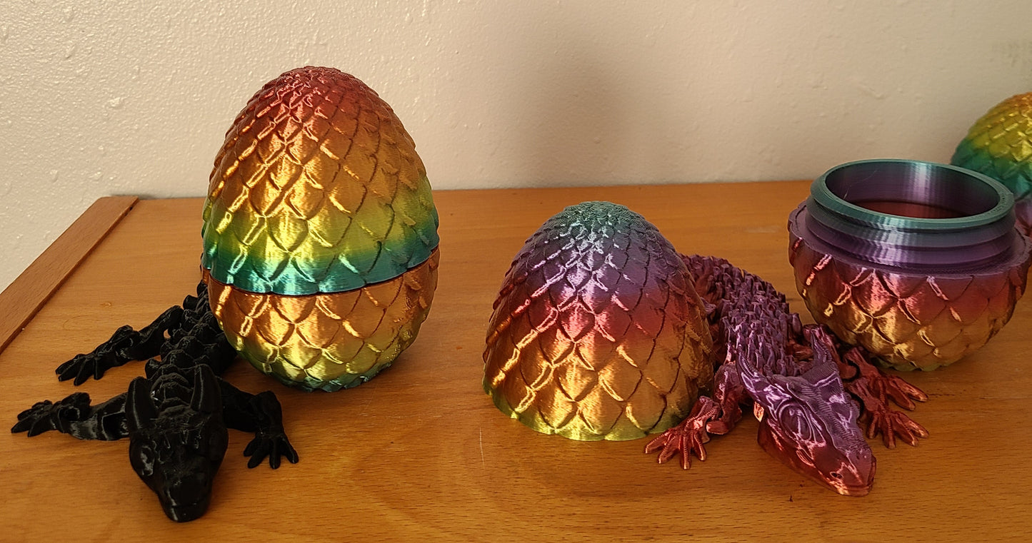 Dragons with eggs