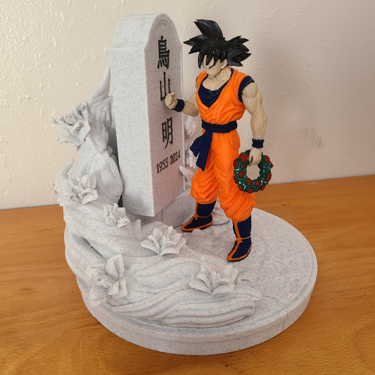 Goku mourning