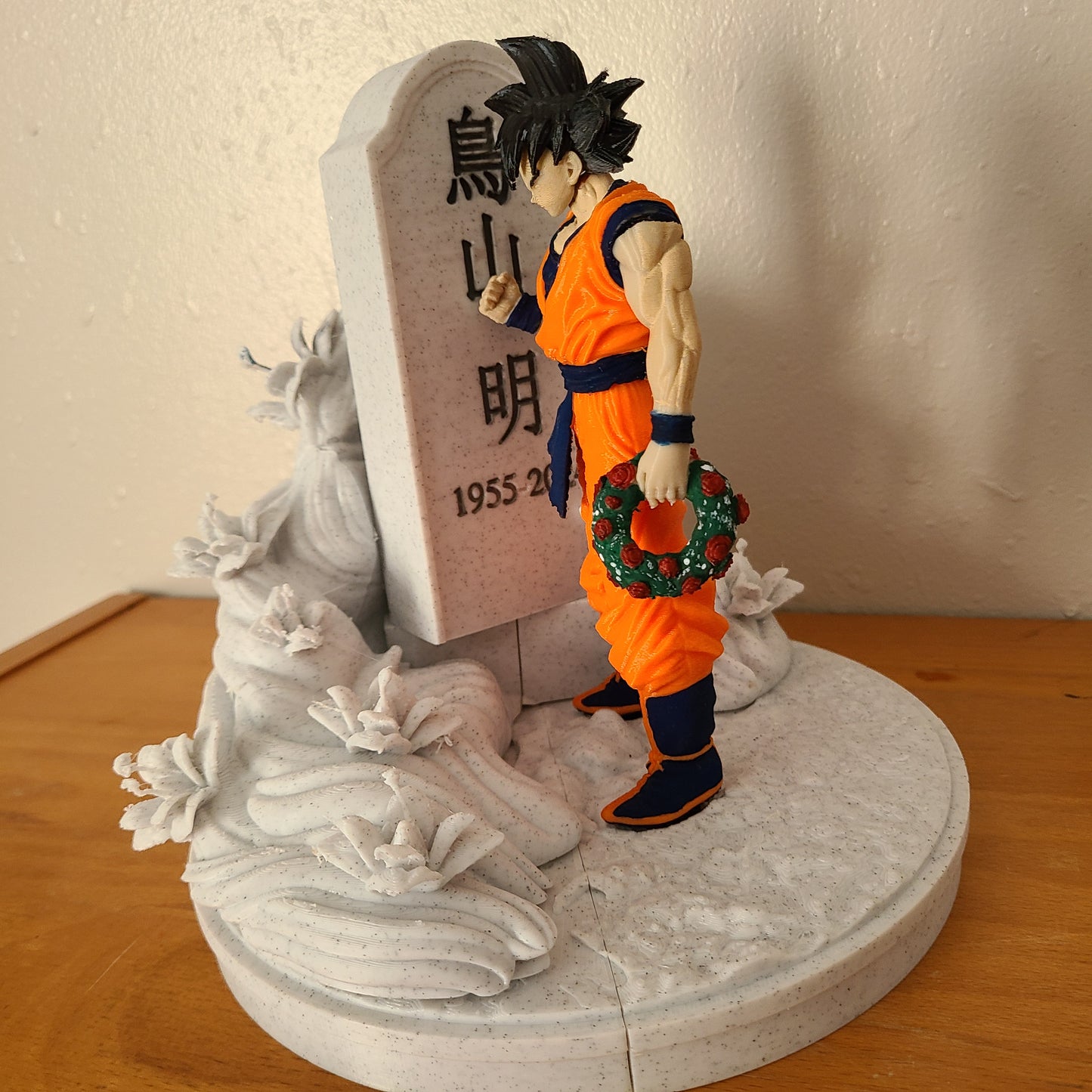 Goku mourning