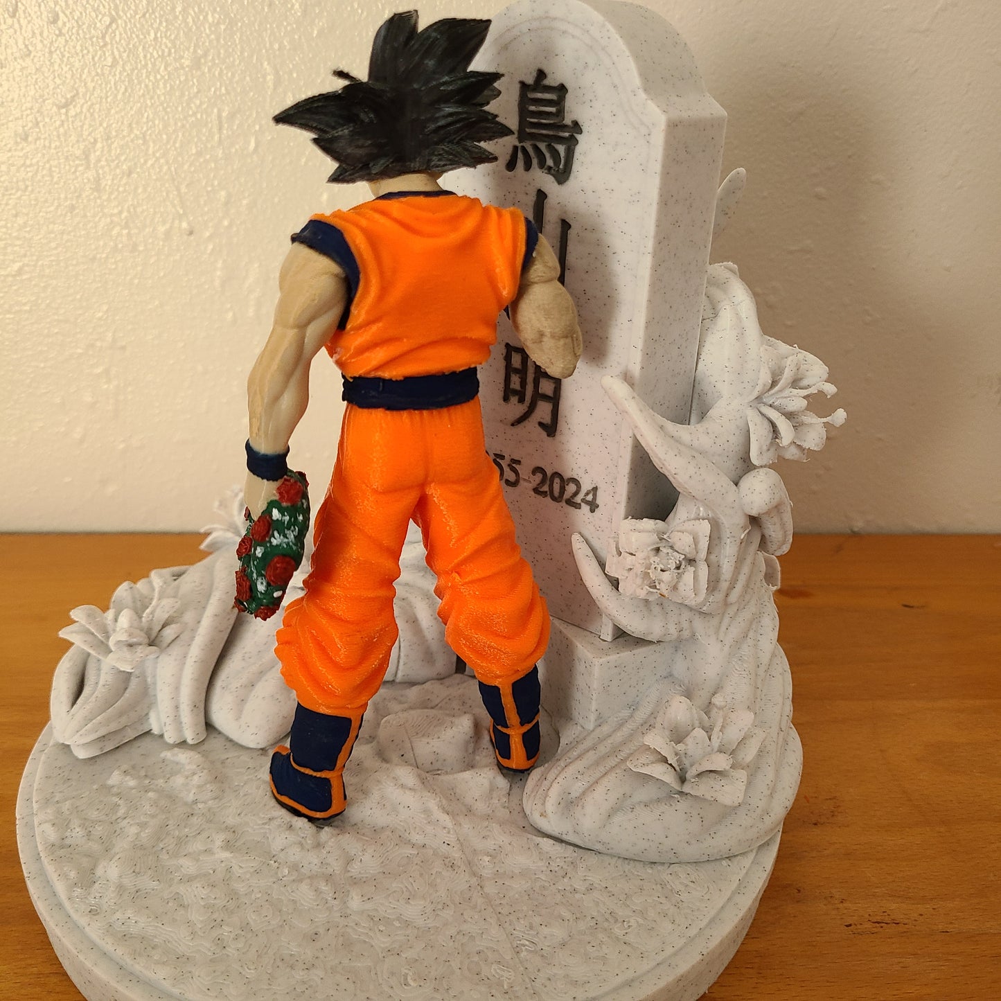 Goku mourning