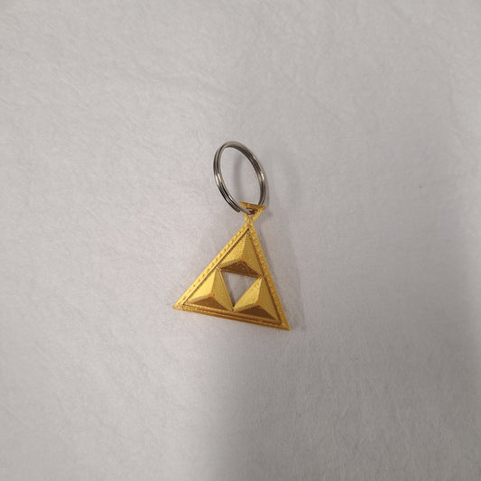 Triforce legend of zelda keychain