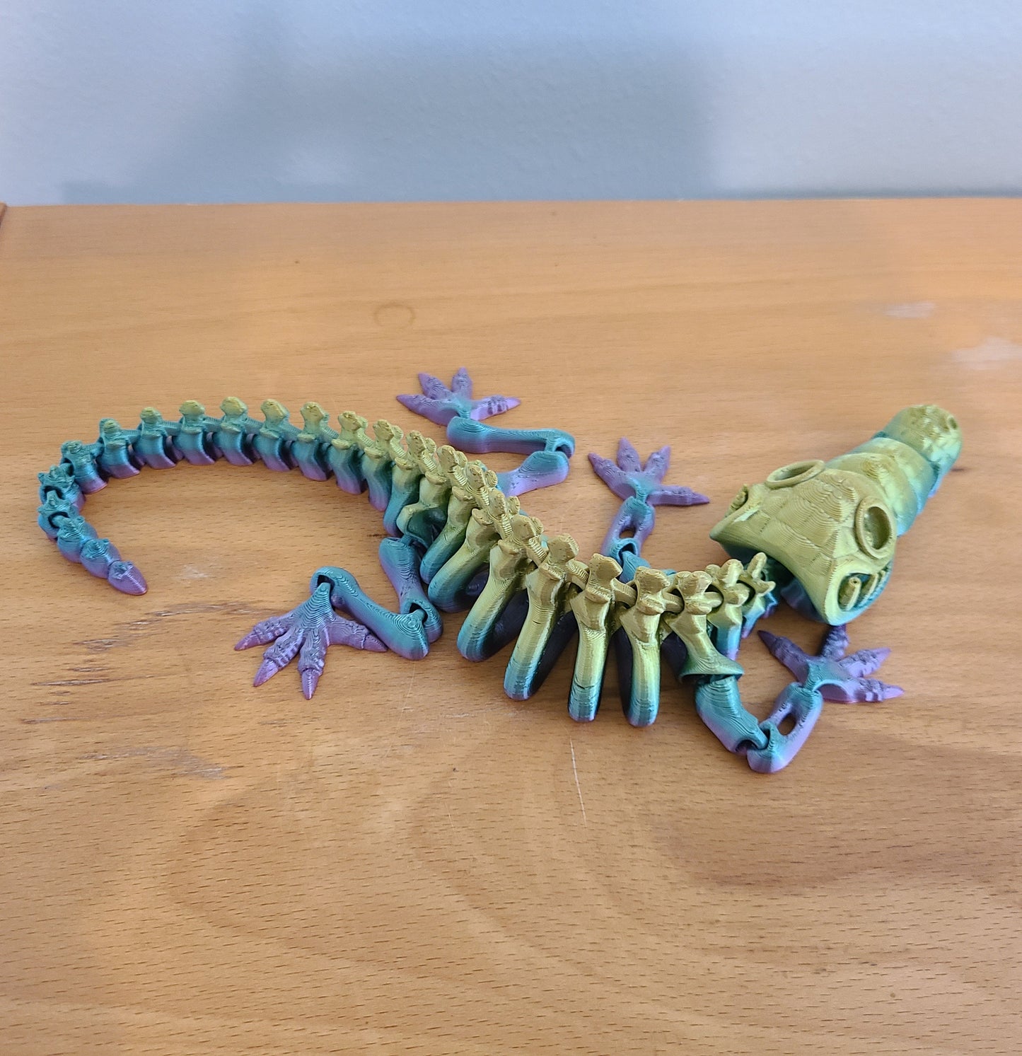 Flexi skeleton crocodile