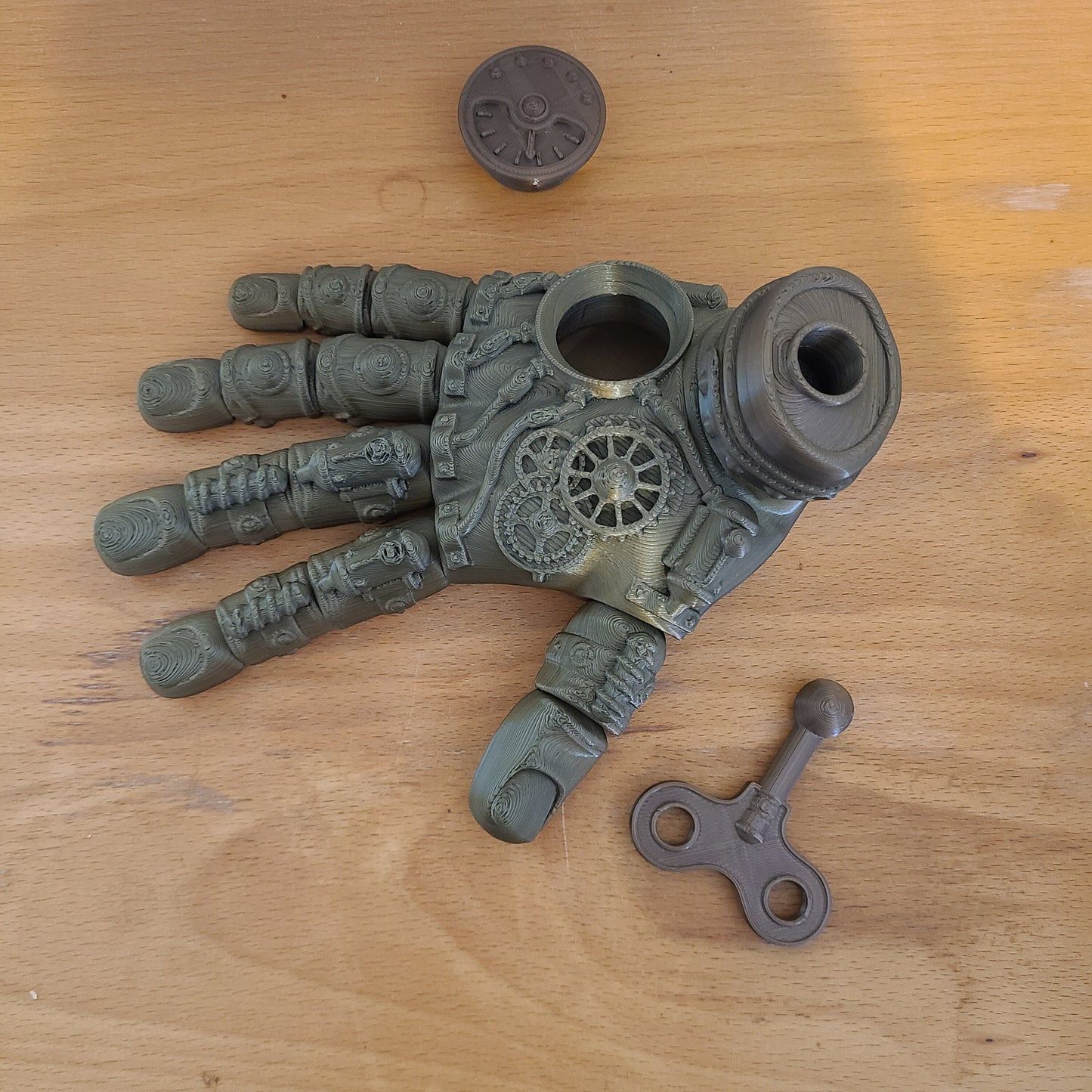 Flexi factory steampunk hand