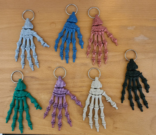 Skeleton keychains