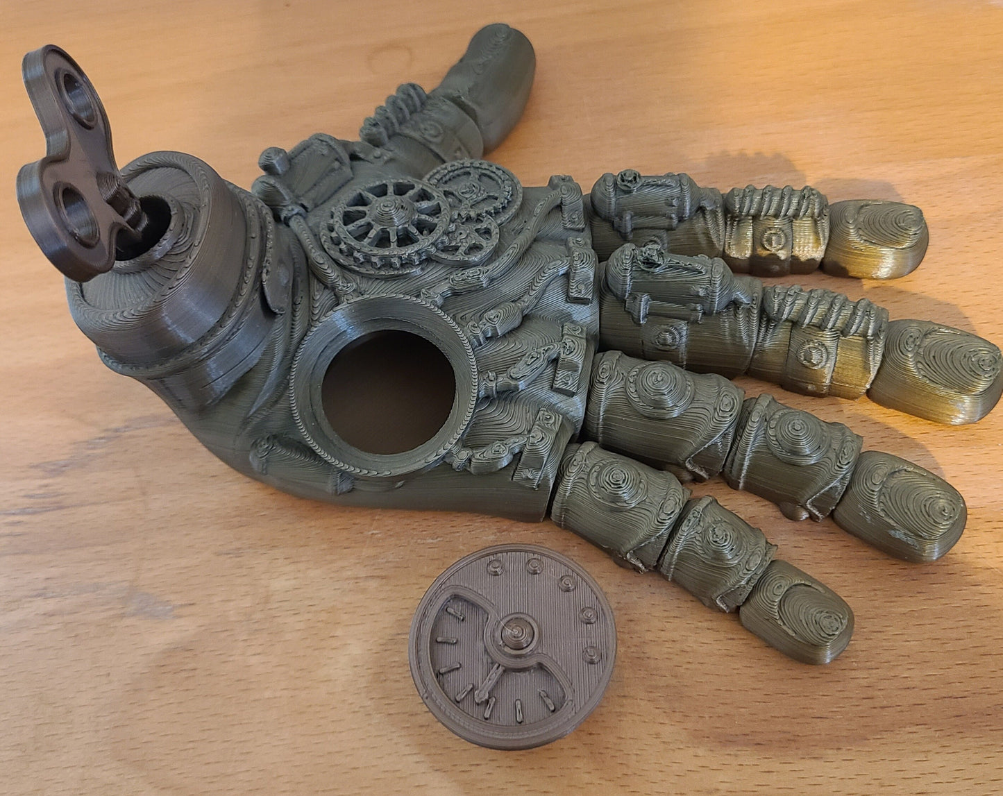 Flexi factory steampunk hand