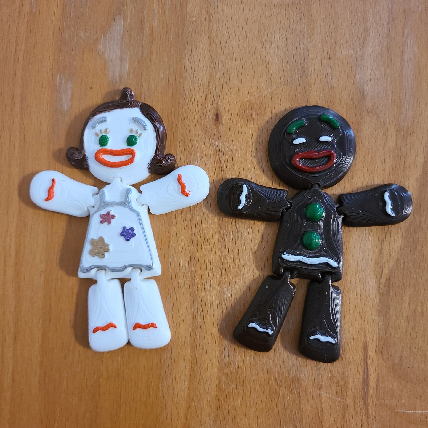 Gingerbread ornaments/keychains