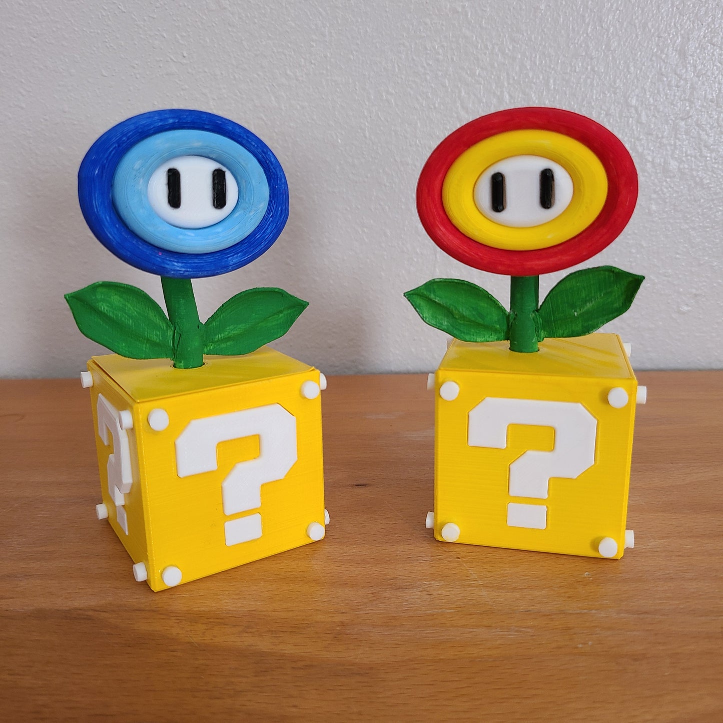 Super mario fire and ice plants