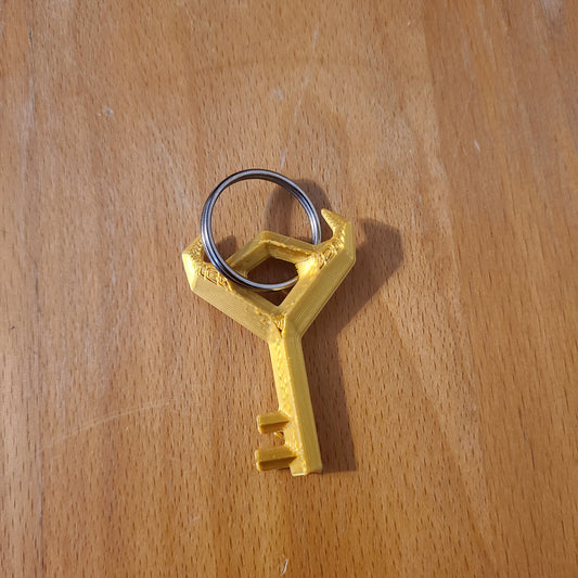 Legend of zelda boss key keychain