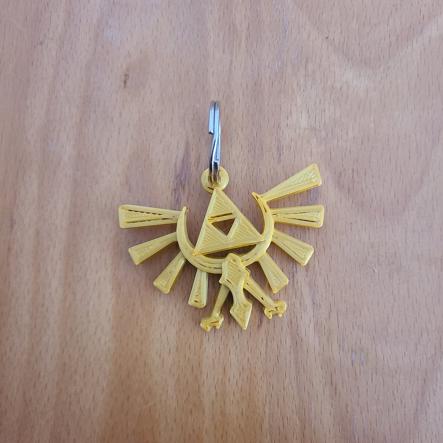 Hyrule Crest Zelda keychain