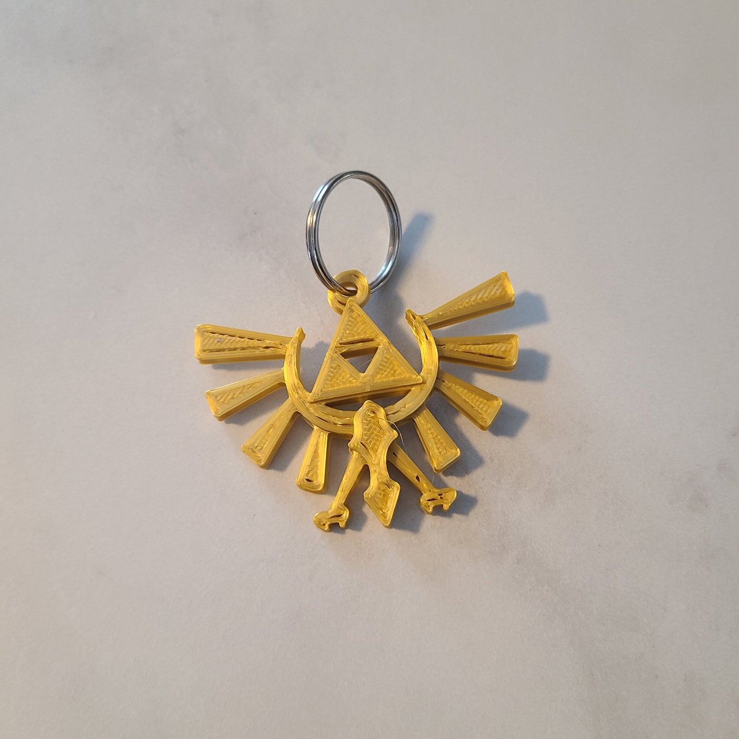 Hyrule Crest Zelda keychain